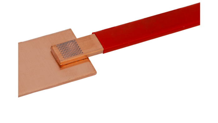 Busbar welded with ultrasonics