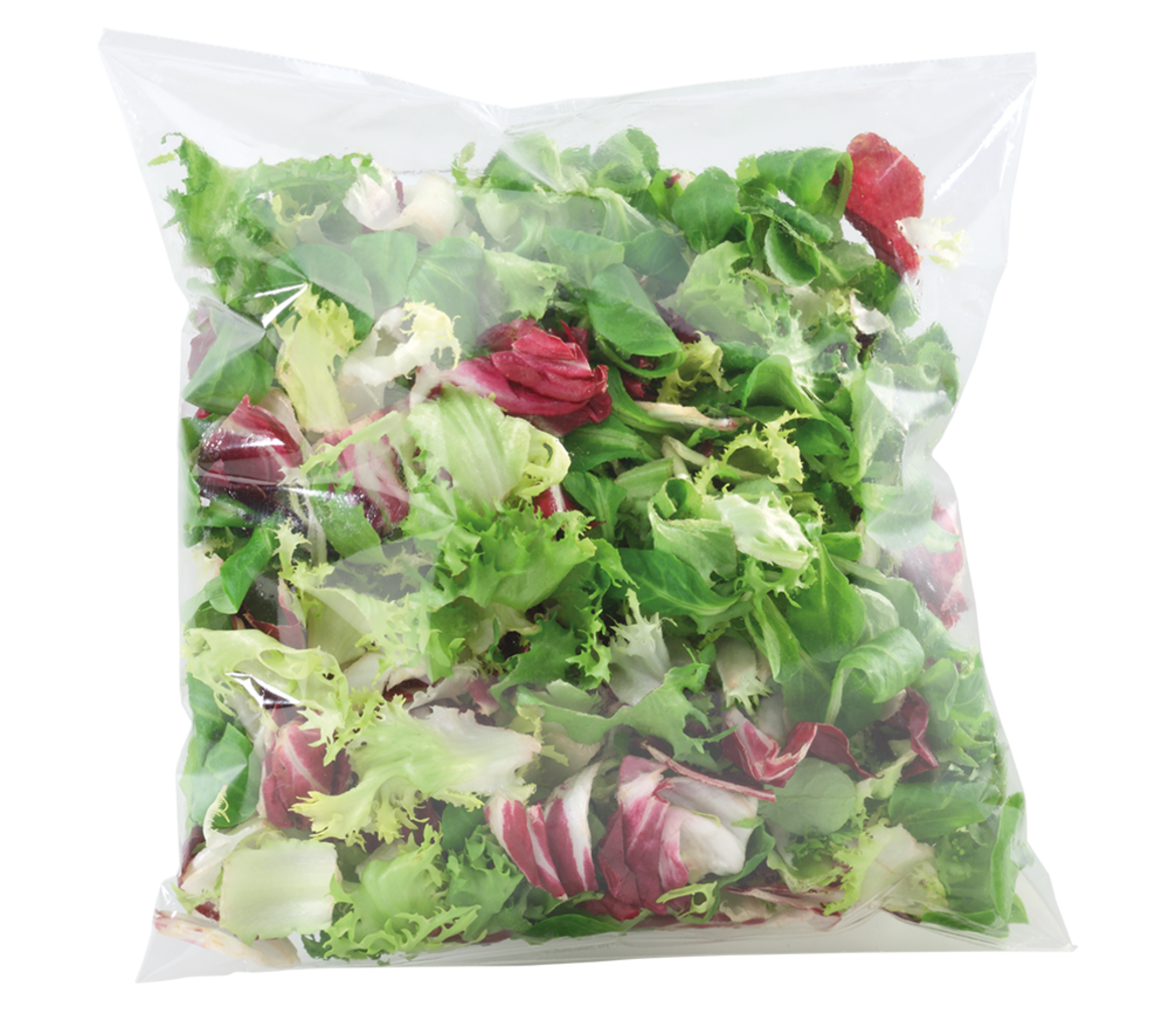 Saco de salada selado por ultrassom