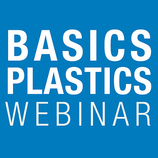 Graphic with text basics plastics webinar.