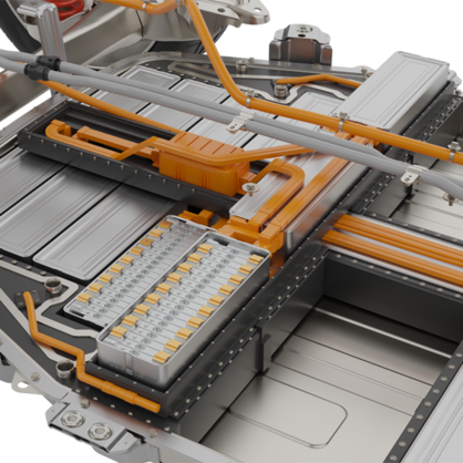 Welded wiring harness