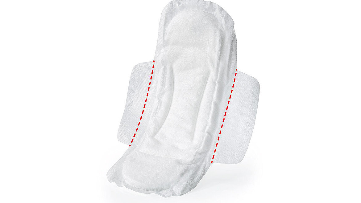 Ultraschall-Applikation-Binde-mit-Fluegel