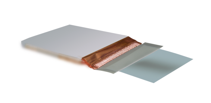 銅箔とアルミ箔を超音波で接合したリチウムイオン電池