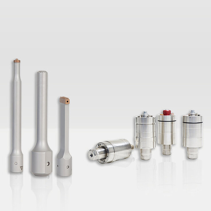Sonotroden, Konverter und Generatoren von Herrmann Ultraschall in Produktansicht